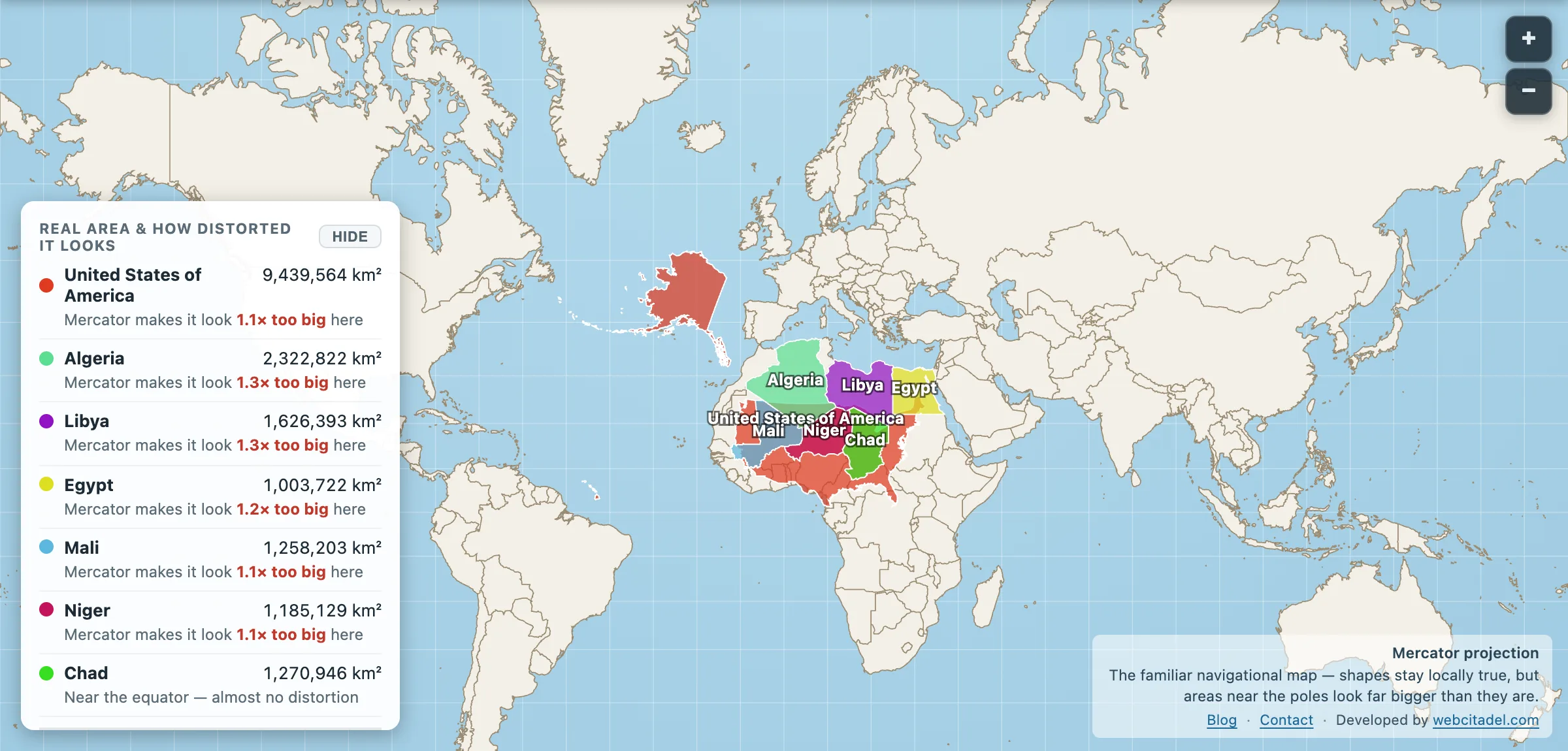 United States dragged onto the Sahara across North Africa